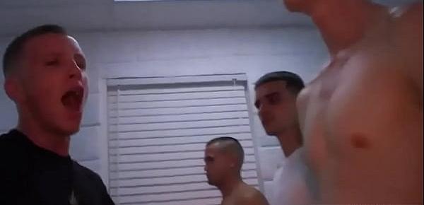  Rimming chair gay porn movie xxx Training the New Recruits